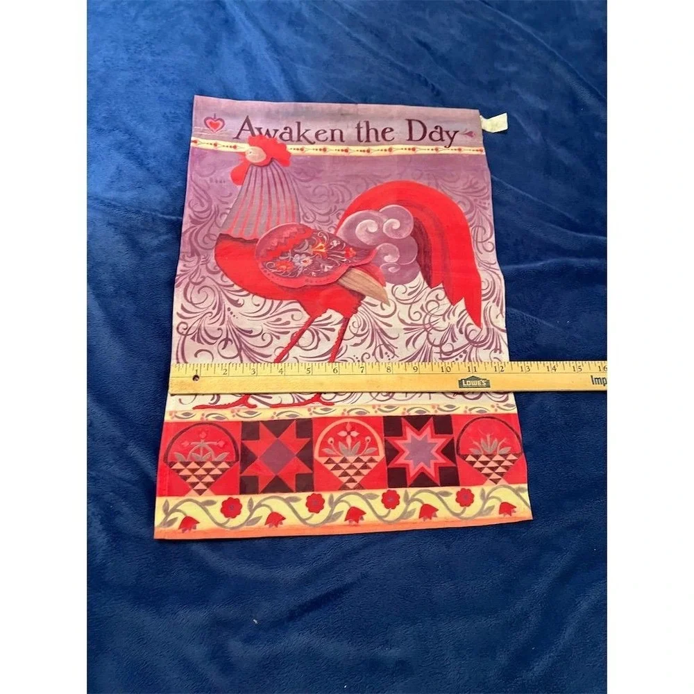 Briarwood Lane Garden Flag Set  of 4 Weather Resistant Whimsical birds ladybugs‎